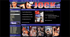 Desktop Screenshot of jockpayperview.com